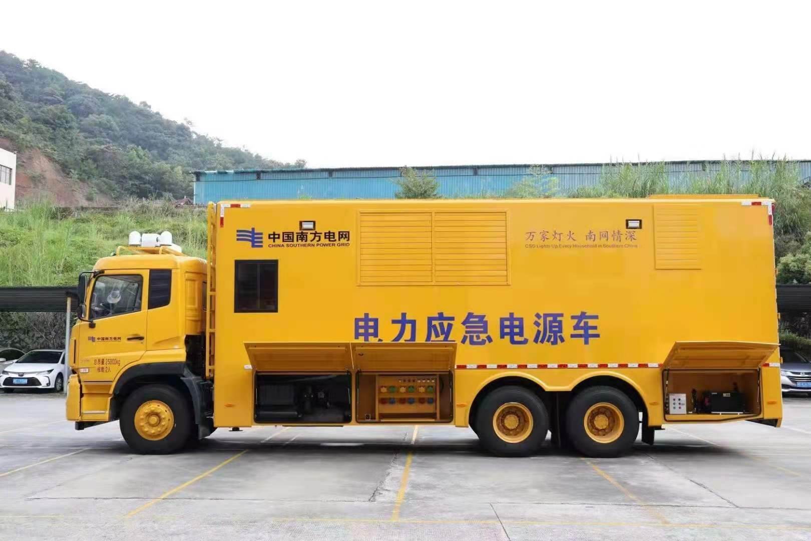 安达安康大型柴油发电机发电车UPS电源出租租赁